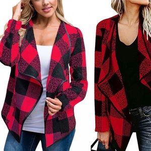 Red& black plaid jacket